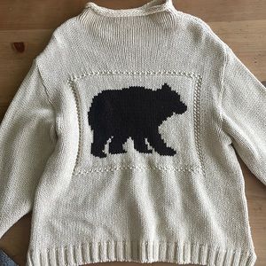Cotton Country Bear Sweater